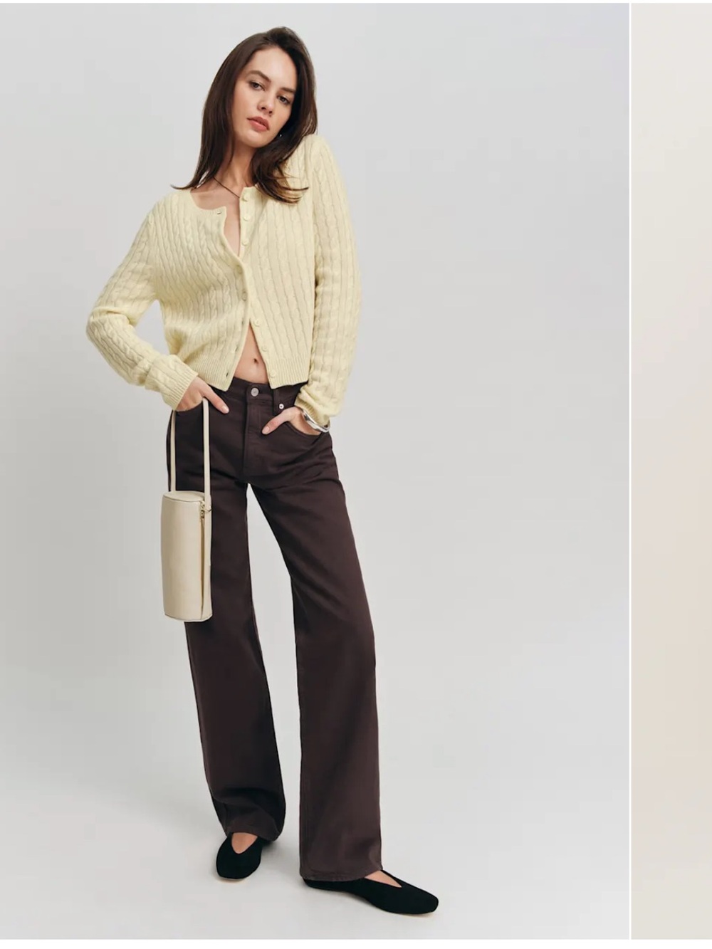 Reformation Val 90s Mid Rise Straight Jeans